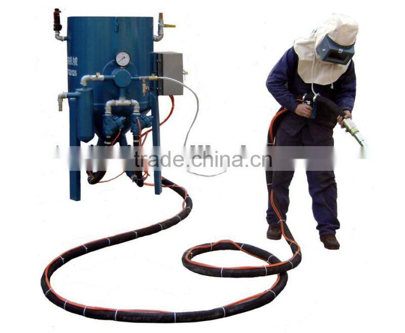 Single Gun Pneumatic Control Sand Blasting Machine