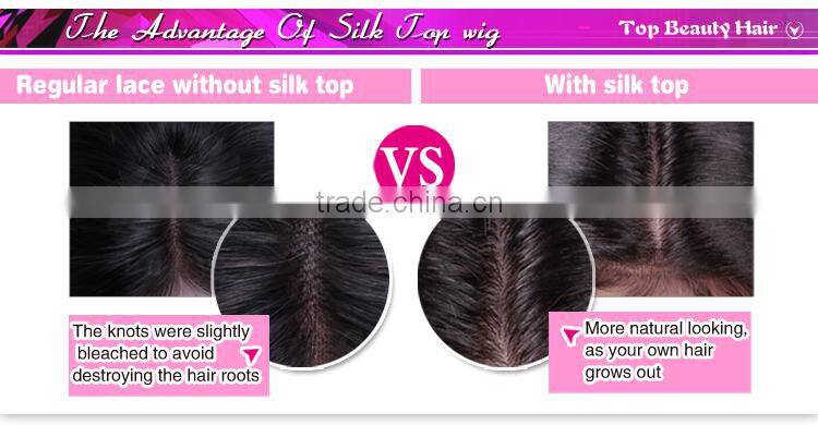Wholesale Cheap Silk Base Full Lace Wig Remy Hair Glueless Silk Base Wigs For Black Women