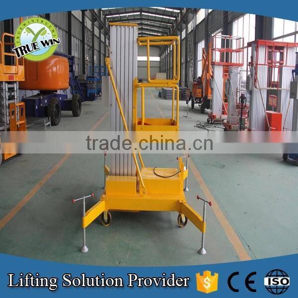China high strength aluminum alloy materials Elevated Work Platform