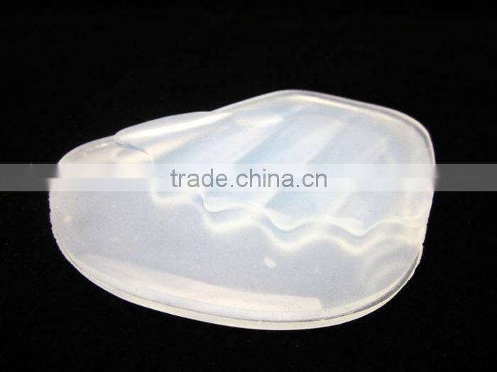 Pressure relief cushion Soft silicone gel heel cushion pad half pad Back heel support insole