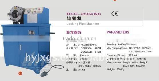 Hydraulic Hose Crimping Machine for elbows DSG 250C 220V