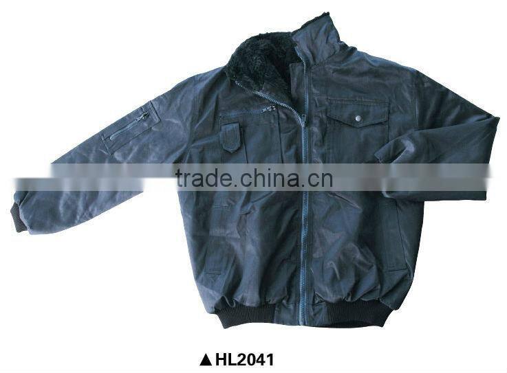 pilot leather jacket