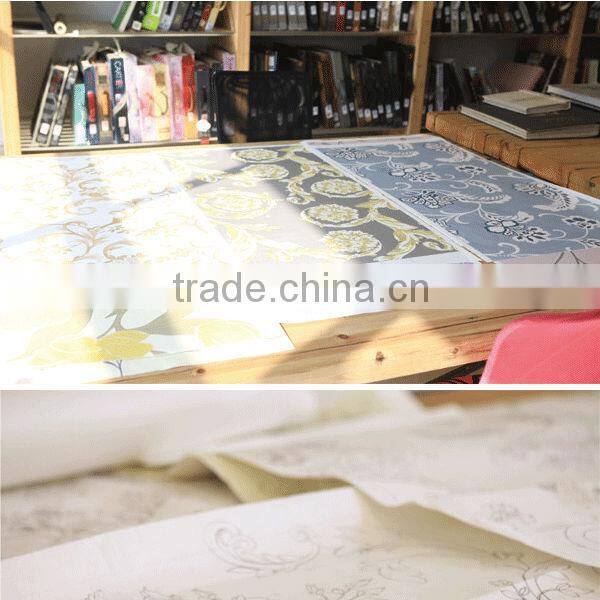 modern style 3d textile wallpaper