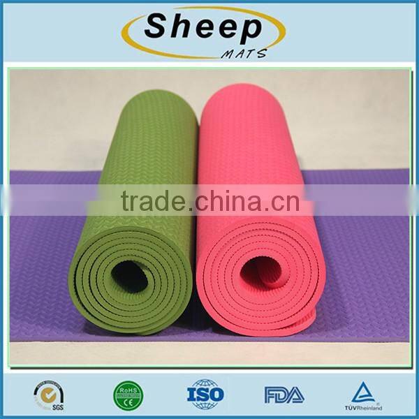 Wholesale china waterproof anti slip anti fatigue thick soft yoga mat