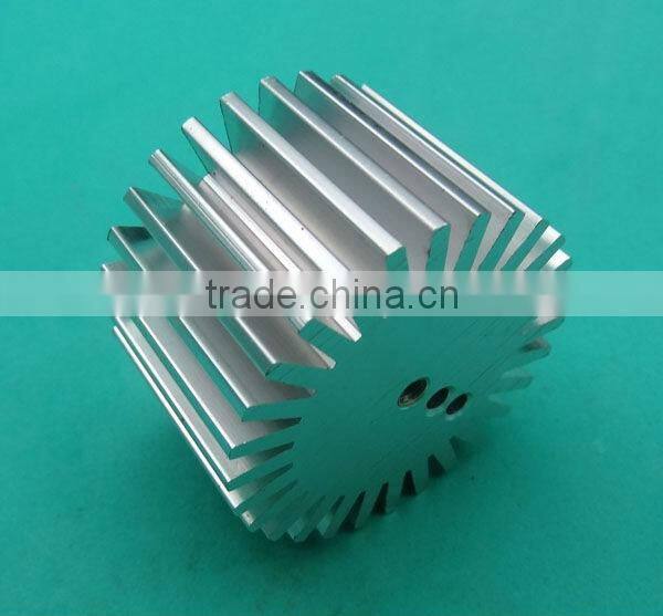 2014 hot sale LED aluminum extruded anodized heat sink