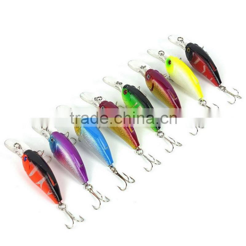 Crank Fishing Bait fishing lure 7.5cm/9.1g top water magician fishing tackle