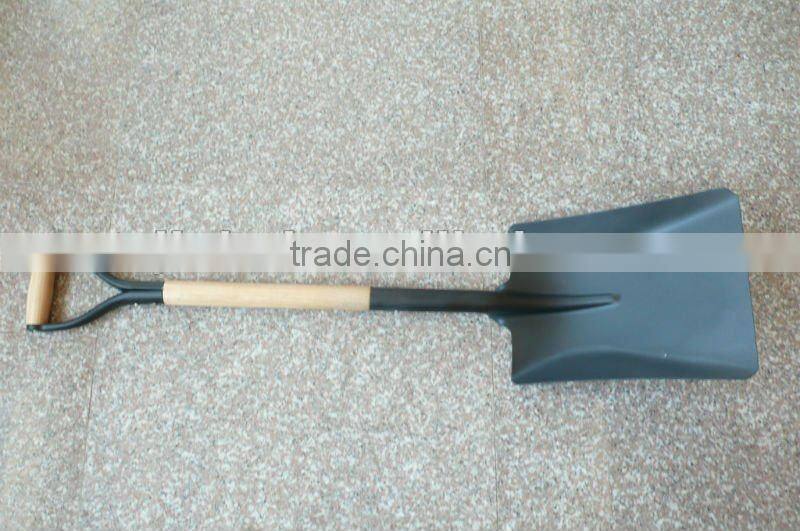 best quality different colour of steel handle shovel spades S501