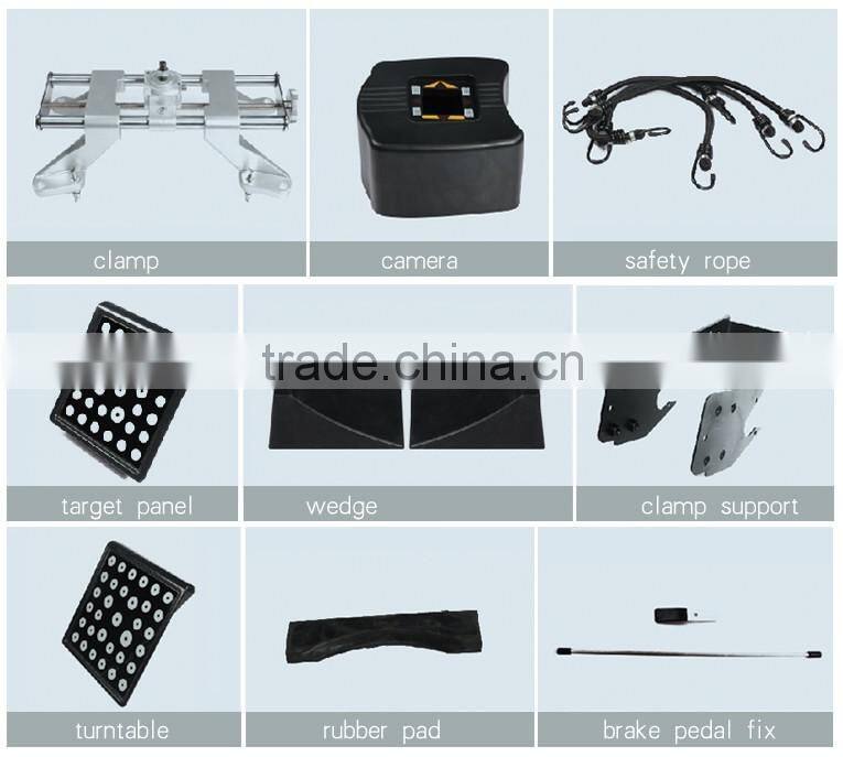 Hot sale 3D wheel aligner machine / tires wheel alignment with CE