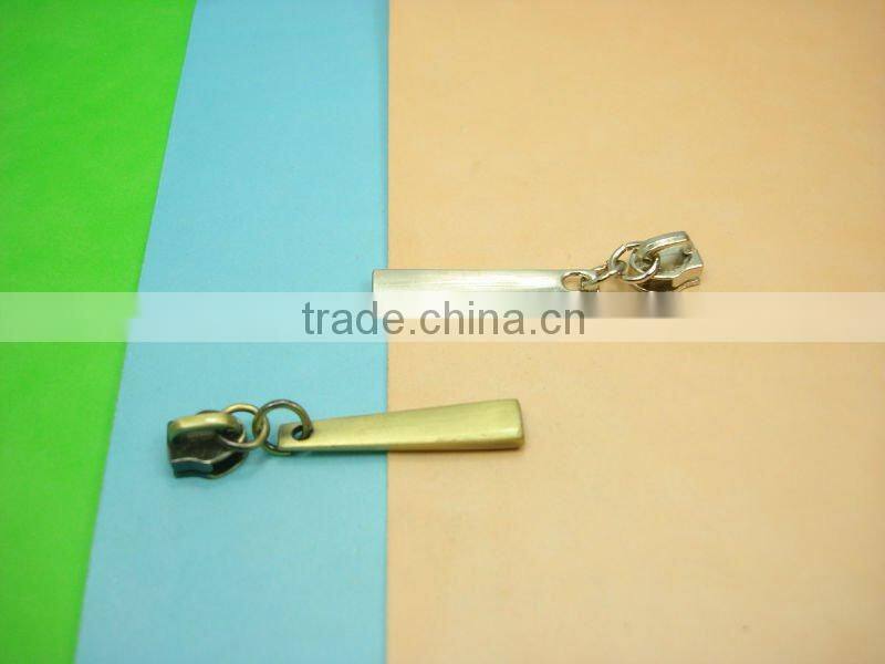 garment different color and metal zipper sliderQ-0401#
