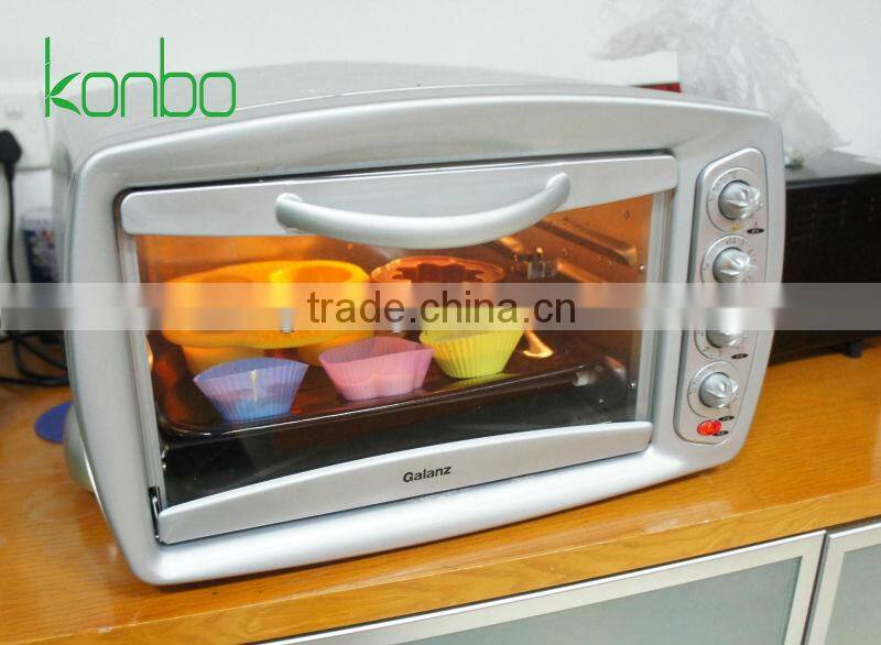 Silicone 4 cavities cup muffin baking mould cake pan