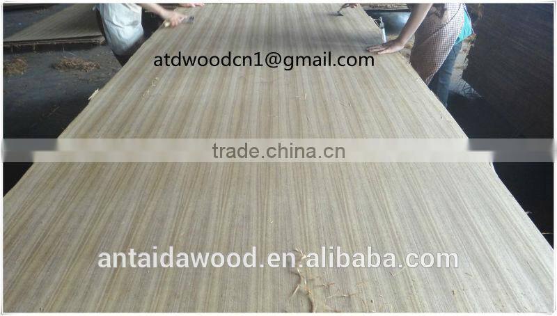 Linyi 3mm fancy teak plywood