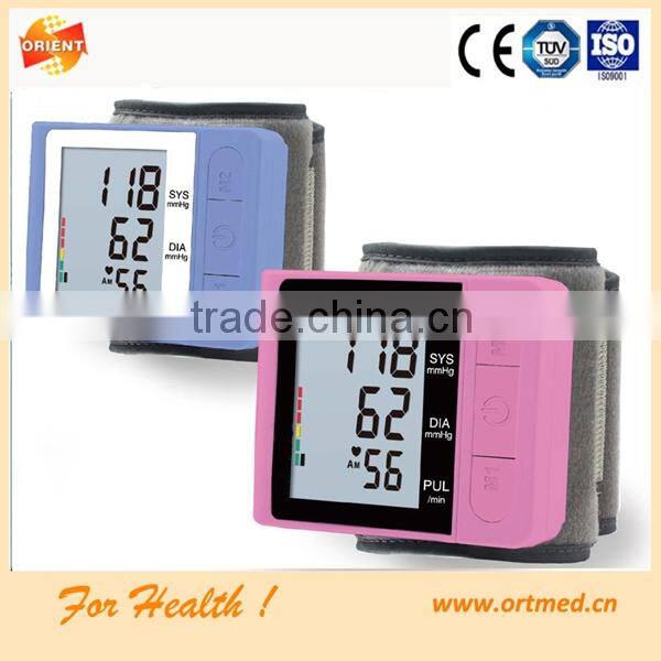 2016 digital wrist watch blood pressure monitor with manufacturer in China, blood pressure monitor watch