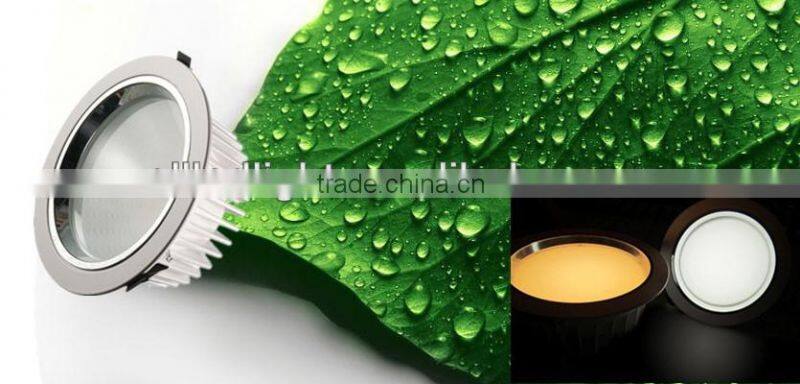 High Power 12w led down light rescessed led ceiling lights for offices