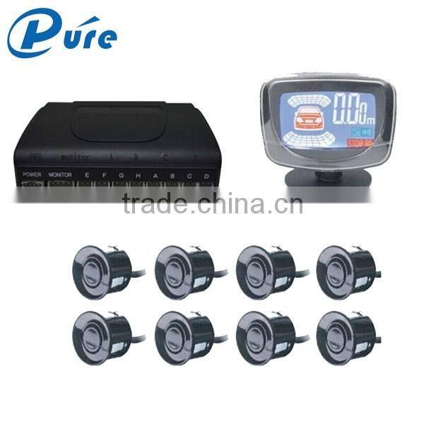 Wholesale new arrival car parking sensor system with lcd display, 4/6/8 sensors parking lot sensor system