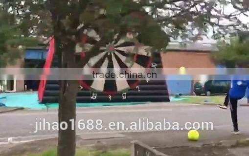2016 New design giant inflatable dartboard, soccer darts, football dart board