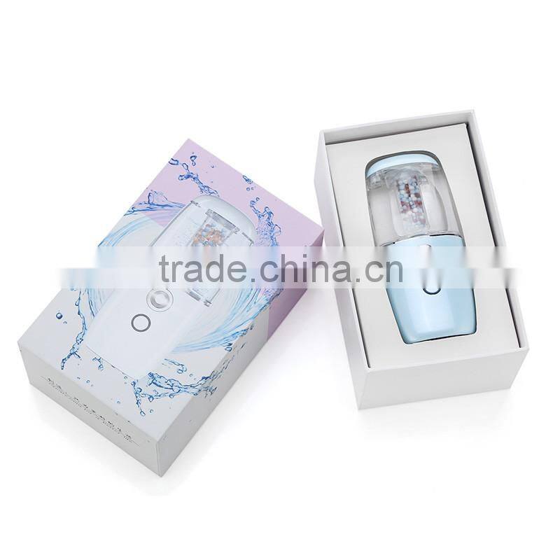 Nano Vapor Facial Steamer Handy Portable USB Nebulizer Facial Cleans tightens Mist Sprayer Skin Care Machine