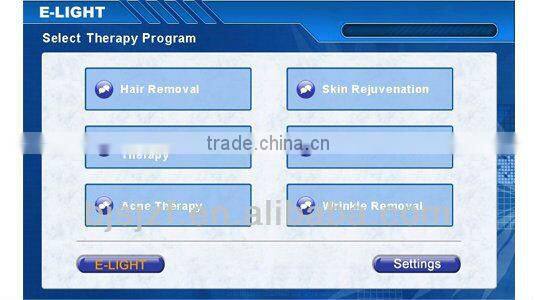 Vertical e-light(ipl+rf) machine SK-12 hair removal equipment with medical CE