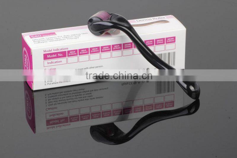 Durable full sizes 0.2- 3mm 540 Derma roller 540 needles