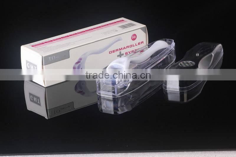 2013 new package GMT540 Derma roller/skin derma roller/titanium derma roller or stainless steel