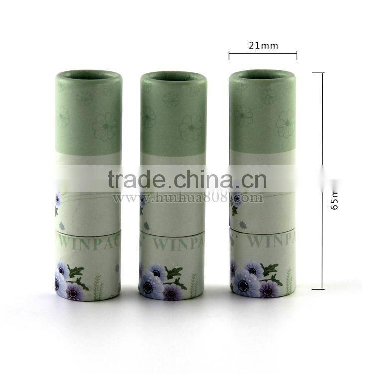 empty lip balm paper holder