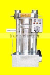 Finely processed hydraulic oil press