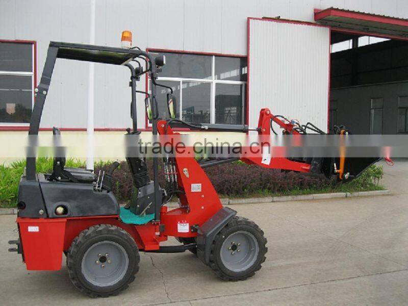 Chinese new style with Quick Hitch and Joystick mini wheel loader
