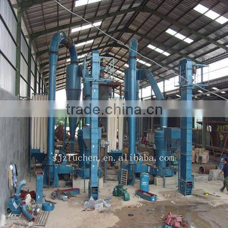 China hot air type laster powder making machine