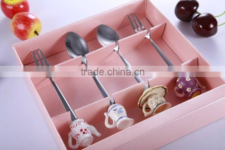 home decorative polyresin handle cutlery gifts cutlery set