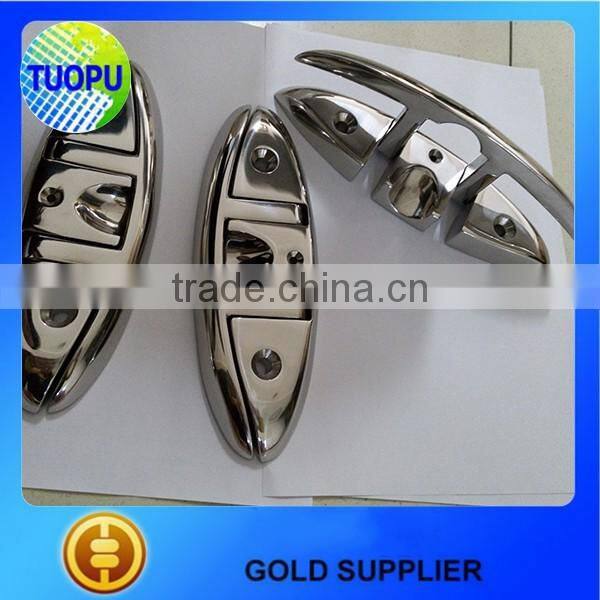 Tuopu high quality mirror polished stainless steel 316 folding cleat for sale