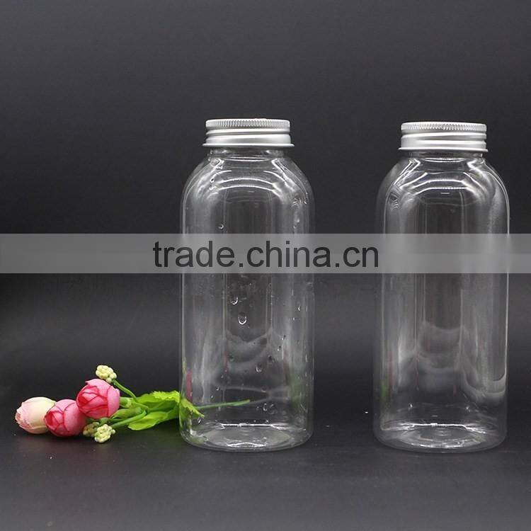 400ml PET water bottle plastic drink milk beverage pet bottle with big mouth