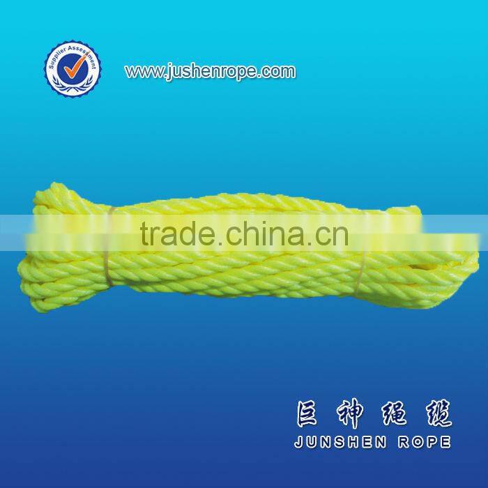 Plastic coated nylon rope in assorted color