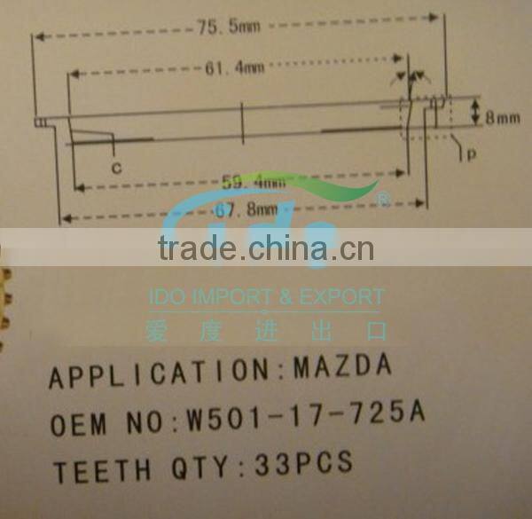 Sychronizer Ring for MAZDA OK71E-17-725A W501-17-725A