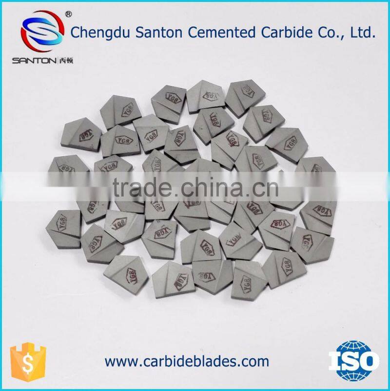 tungsten carbide tips carbide brazed tool bits