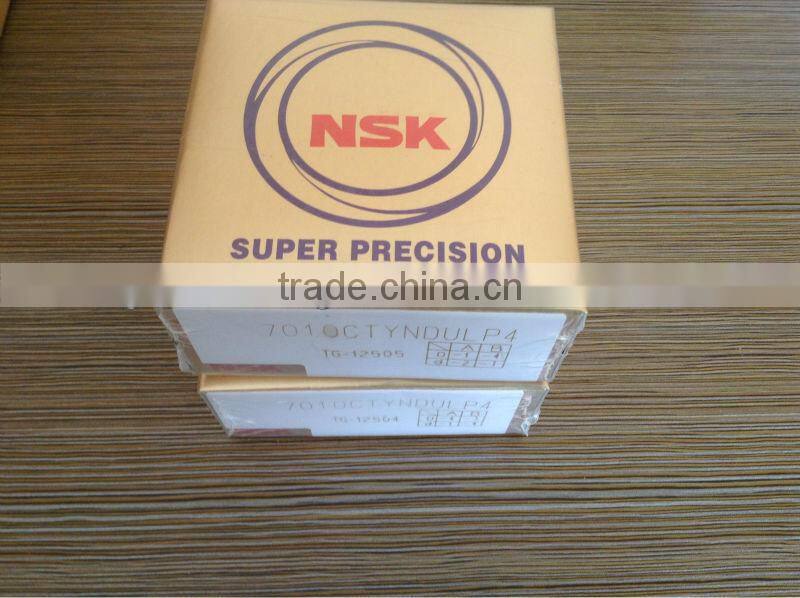 Super Precision NSK 7009CTYNDULP4 Angular Contact Bearing for Machine Tool