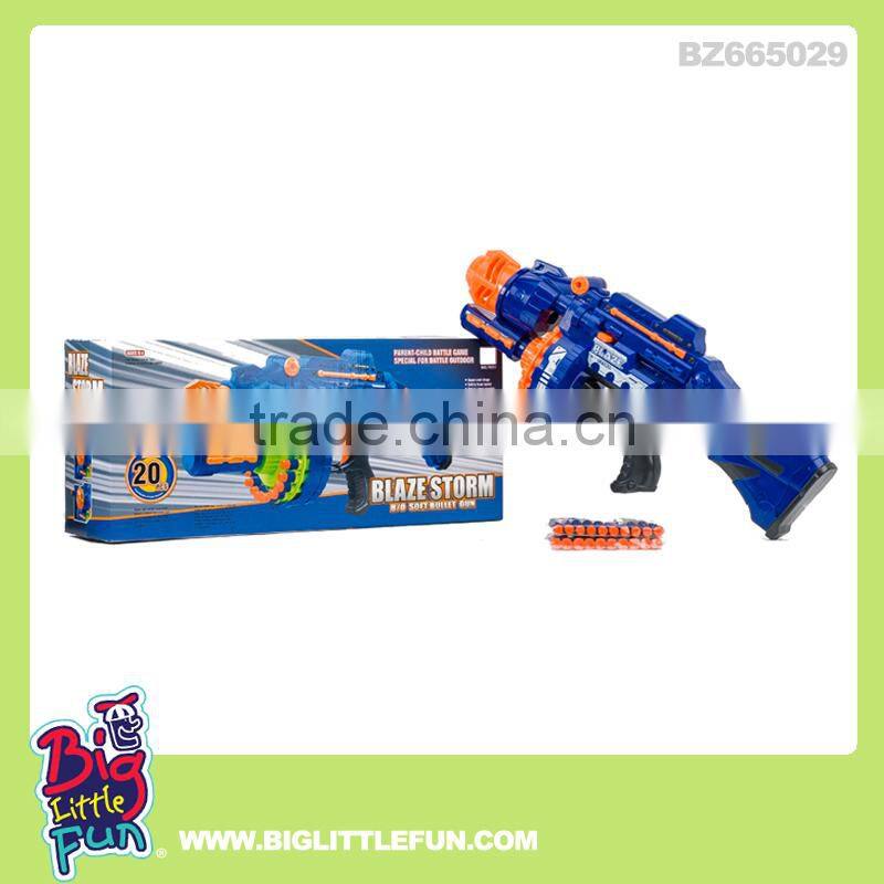 Soft air gun with 10 soft bullets