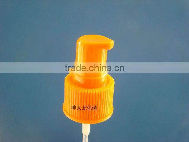 fine material PP plastic lotion treatment pump for bottle use