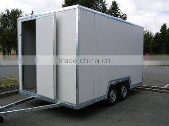 Box trailer, catering trailer, Wing opening trailer, kitchen trailer