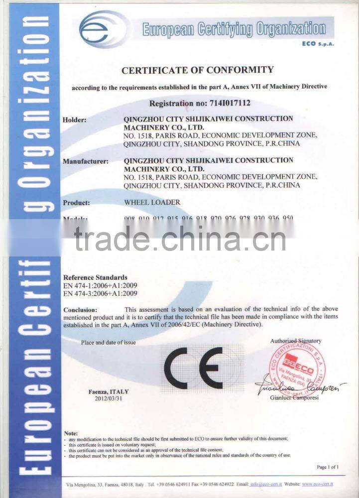 930mini wheel loader with 4 in 1 bucket , 1.0 M3 bucket, V snow blade, mix bucket