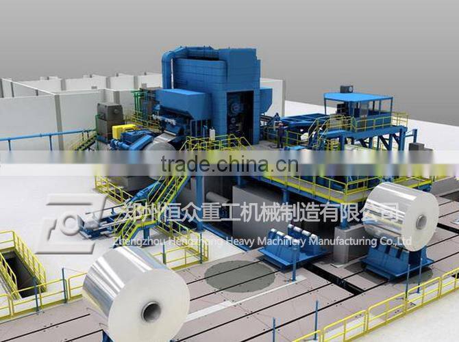 aluminum cold rolling mill for reducing the thickness of aluminum sheet