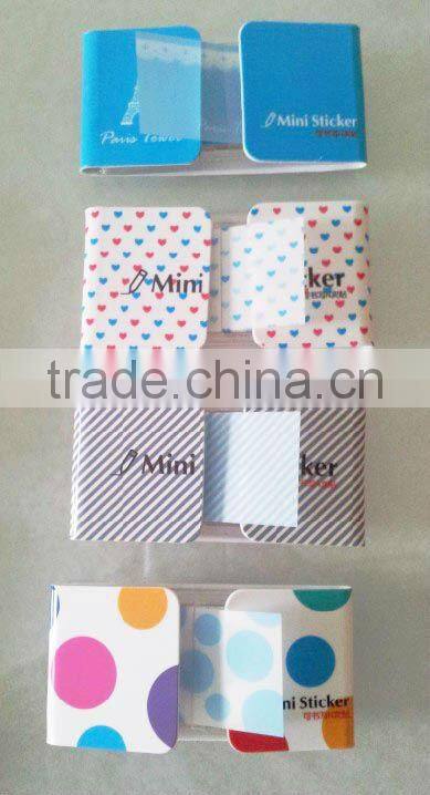 PET sticky note/transparent PET sticky note/ PET memo pad