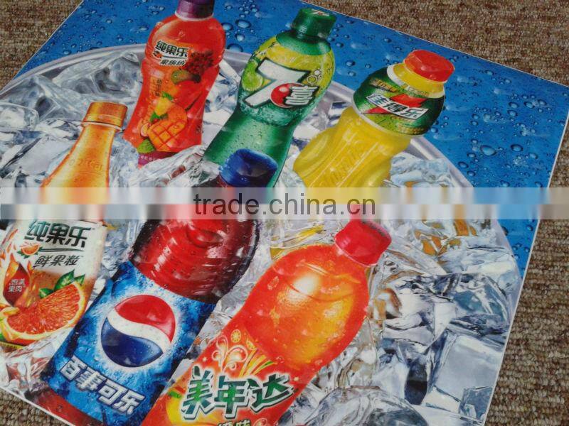 3D floor sticker self-adhesive vinyl printing