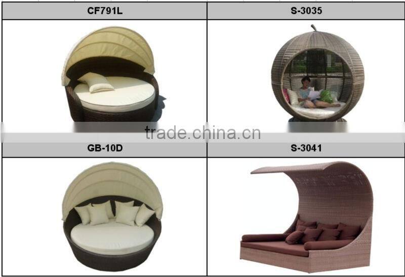 FC004 Leisure outdoor furniture rattan chaise lounge