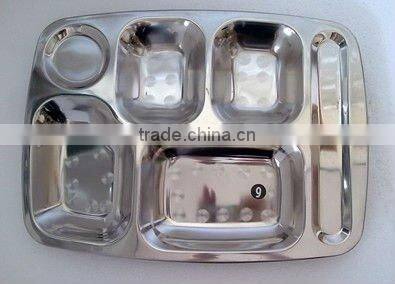 Stainless Steel Food Plate