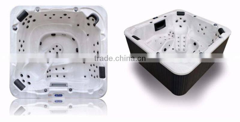 8 places Lucite Acrylic Hot Tub With 2 Loungers A860