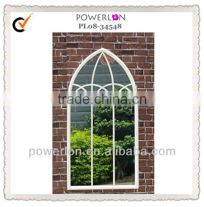 Antirust Metal Frame Vintage Decorative Wall Mirror