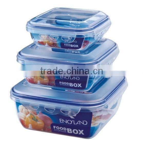 plastic fresh keeping box 3pcs set