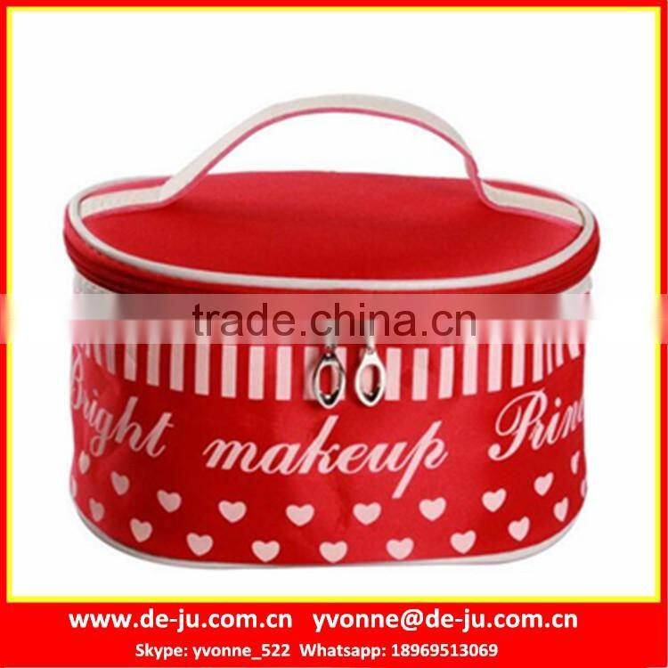 Red Lifelike Lip Shaped Cosmetic Bag