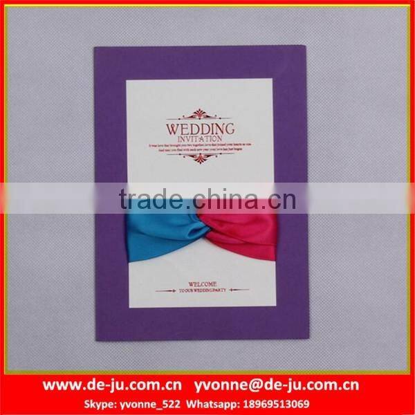 Classic White Laser Wedding Invitation Card