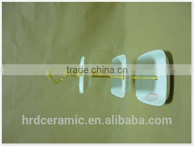 japanese&korean style 2015 ceramic plate with handle