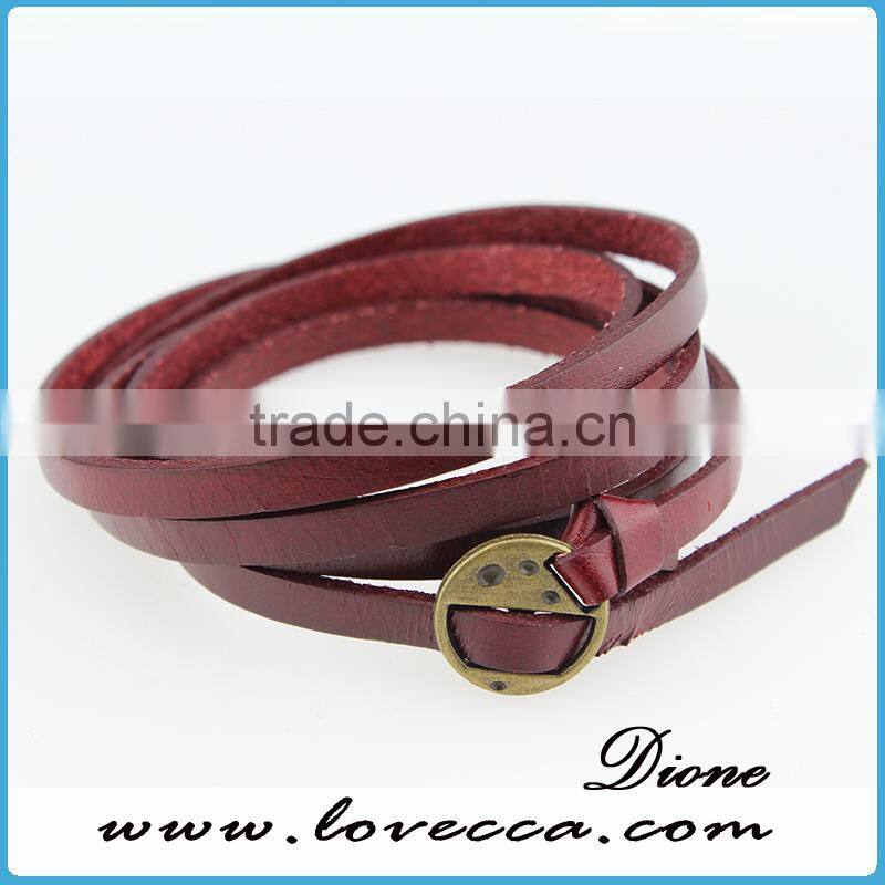 New Arrival Adjustable Creative Personalized suede leather bracelet